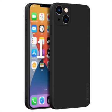 Capa de Silicone Líquido Pinwuyo para iPhone 13 - Preta