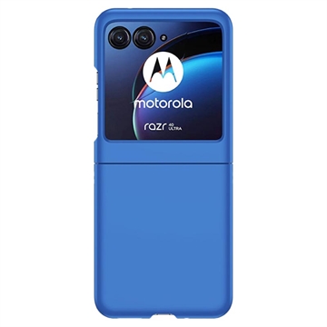 Capa de Plástico para Motorola Razr 40 Ultra - Azul