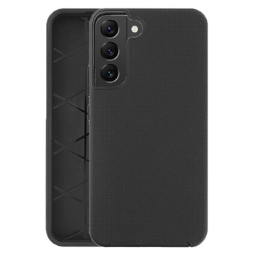 Capa Híbrida Prio Double Shell para Samsung Galaxy S22 5G - Preto