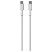 Cabo Puro Icon Soft USB-C / USB-C - 1,5 m - Branco