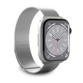 Pulseira Puro Milanese para Apple Watch Series 9/8/SE (2022)/7/SE/6/5/4/3/2/1 - 41mm/40mm/38mm - Prateado