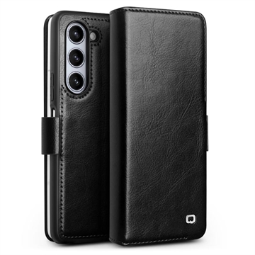 Capa de Pele Tipo Carteira Qialino Classic para Samsung Galaxy Z Fold5