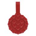 Suporte para telemóvel com ventosa em forma de coração em silicone RK-X18/19 - Suporte amovível de dupla face - Vermelho