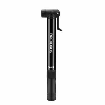 ROCKBROS TG-1616 Bomba de ar portátil para pneus de bicicleta E-Bike 120PSI Inflador de metal para basquetebol de bicicleta com ferramentas de catraca