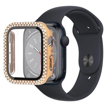 Caixa de Vidro Temperado para Apple Watch Series 7 - 45mm - Preto