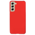 Capa Dura com Borracha para Samsung Galaxy S21 FE 5G - Vermelho