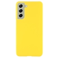 Capa Dura com Borracha para Samsung Galaxy S21 FE 5G - Amarelo