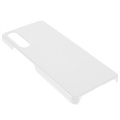 Capa de Plástico e Borracha para Sony Xperia 10 IV - Branco