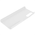 Capa de Plástico e Borracha para Sony Xperia 10 IV - Branco