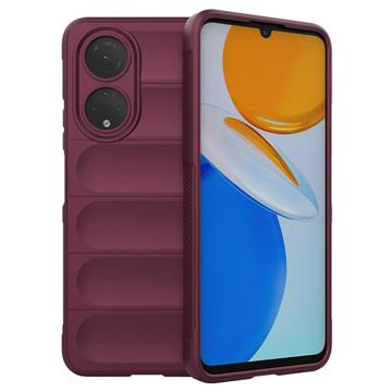 Capa de TPU Rugged Series para Honor X7/Play 30 Plus - Grená