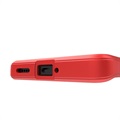 Capa de TPU Rugged Series para Xiaomi 12S Ultra - Vermelho