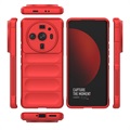 Capa de TPU Rugged Series para Xiaomi 12S Ultra - Vermelho