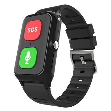 Pulseira inteligente com GPS S8 para idosos - Preto