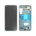 Estrutura para a Parte Frontal e Ecrã LCD GH82-27520C para Samsung Galaxy S22 5G - Verde