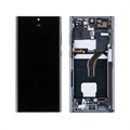 Estrutura para a Parte Frontal e Ecrã LCD GH82-27488D para Samsung Galaxy S22 Ultra 5G - Verde