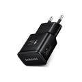 Carregador de viagem rápido Samsung EP-TA200EBE 15W - A granel - Preto