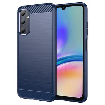 Capa de TPU Escovado para Samsung Galaxy A05s - Fibra de Carbono