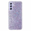 Capa de TPU Glitter Flakes para Samsung Galaxy A05s - Púrpura