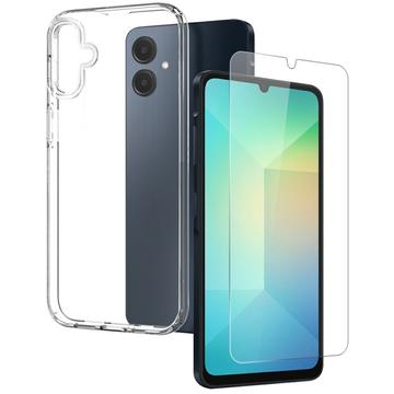 Conjunto de Proteção 2-em-1 Northjo para Samsung Galaxy A06 - Transparente