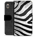 Bolsa tipo Carteira - Samsung Galaxy A10 - Zebra