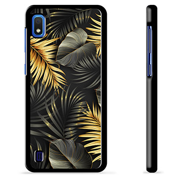 Capa Protectora - Samsung Galaxy A10 - Folhas Douradas