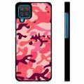 Capa Protectora - Samsung Galaxy A12 - Camuflagem Rosa