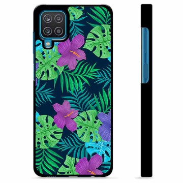 Capa Protectora - Samsung Galaxy A12 - Flores Tropicais