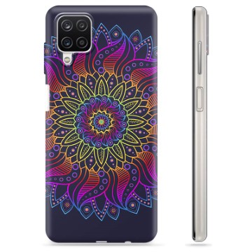 Capa de TPU - Samsung Galaxy A12 - Mandala Colorida