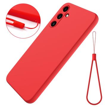 Capa de Silicone Líquido para Samsung Galaxy A15 - Vermelho