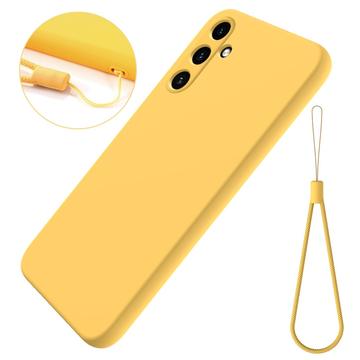 Capa de Silicone Líquido para Samsung Galaxy A15 - Amarelo