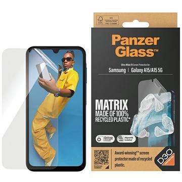 Protetor de ecrã PanzerGlass Matrix D3O UWF para Samsung Galaxy A15 com AlignerKit - Transparente