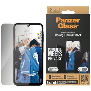 Protetor de Ecrã PanzerGlass Ultra-Wide Fit Privacy EasyAligner para Samsung Galaxy A15 - 9H