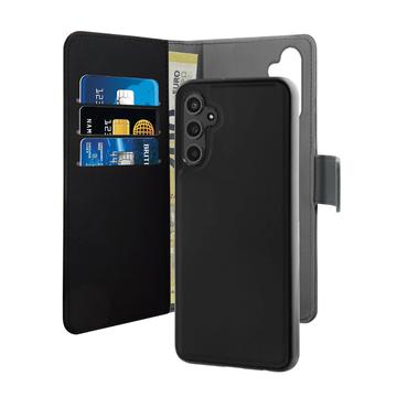 Bolsa Tipo Carteira Magnética 2-em-1 Puro para Samsung Galaxy A15 - Preta