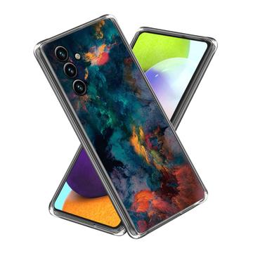 Capa em TPU Stylish Ultra-Slim para Samsung Galaxy A15 - Nuvens Coloridas