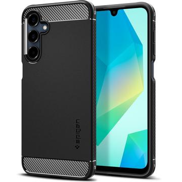 Capa de TPU Spigen Rugged Armor para Samsung Galaxy A16 - Preto