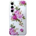 Capa em TPU Stylish Ultra-Slim para Samsung Galaxy A16 - Flor rosa