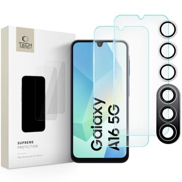 Conjunto de proteção Samsung Galaxy A16 Tech-Protect Supreme - Transparente