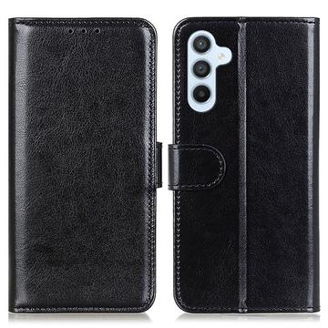 Capa tipo carteira com fecho magnético para Samsung Galaxy A16 - Preto