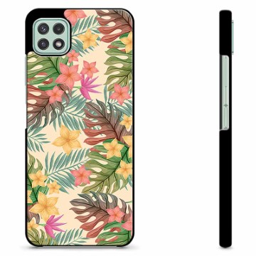 Capa Protectora - Samsung Galaxy A22 5G - Flores Cor-de-rosa