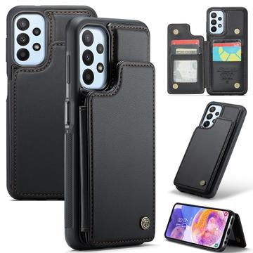 Capa Caseme C22 para Samsung Galaxy A23/A23 5G Carteira para cartões RFID - Preto