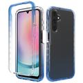 Capa Híbrida Gradient Series para Samsung Galaxy A25 - Azul / Transparente