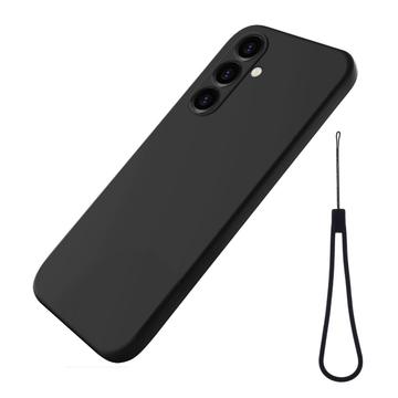 Capa de Silicone Líquido para Samsung Galaxy A25 - Preta