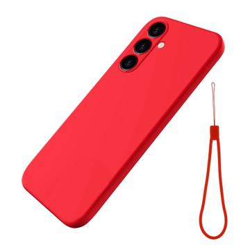 Capa de Silicone Líquido para Samsung Galaxy A25 - Vermelho