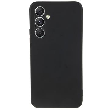 Capa de TPU Mate Anti Dedadas para Samsung Galaxy A34 5G - Preto