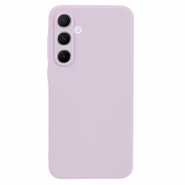 Capa de TPU Mate Anti Dedadas para Samsung Galaxy A35 - Púrpura