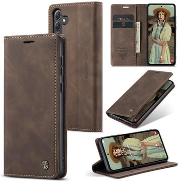 Bolsa Tipo Carteira Caseme 013 Series para Samsung Galaxy A35 - Café