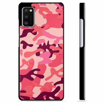 Capa Protectora - Samsung Galaxy A41 - Camuflagem Rosa