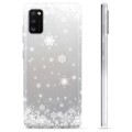 Capa de TPU para Samsung Galaxy A41  - Flocos de Neve