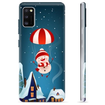 Capa de TPU para Samsung Galaxy A41  - Boneco de Neve