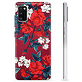 Capa de TPU para Samsung Galaxy A41  - Flores Vintage